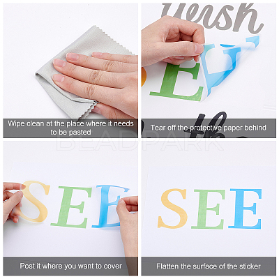 PVC Wall Stickers DIY-WH0228-473-1