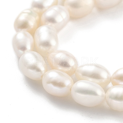 Natural Cultured Freshwater Pearl Beads Strands PEAR-P062-06D-1