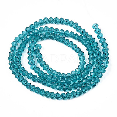 Glass Beads Strands EGLA-A034-T1mm-D27-1