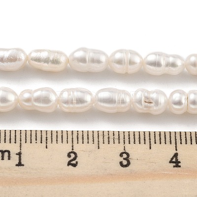 Natural Cultured Freshwater Pearl Beads Strands PEAR-P062-06B-1
