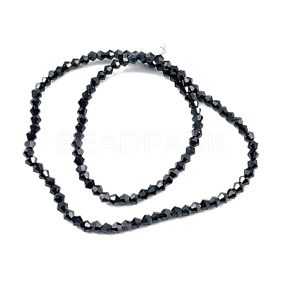 Transparent Electroplate Glass Beads Strands LS-EGLA-A039-T3mm-UA13-1