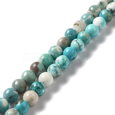 Natural Magnesite Beads Strands G-L555-02A-02-1