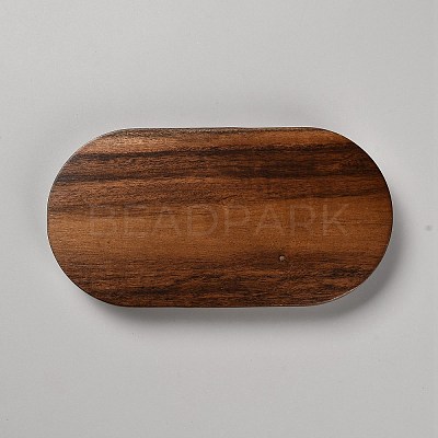 Wood Pepper Grinder Holder AJEW-WH20005-02-1