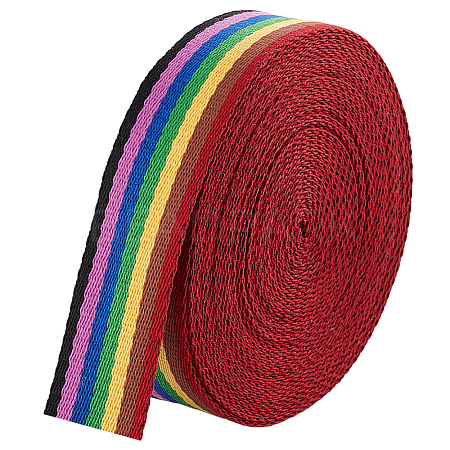 10 Yards Candy Color Polycotton Ribbon OCOR-BC0006-96A-1