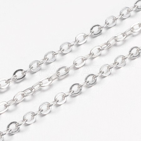 Brass Cable Chains X-CH030-S-1
