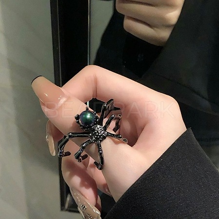 Spider Alloy with Glass Cuff Rings FS-WG506FF-01-1