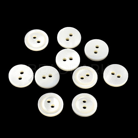 Natural Shell Buttons LS-SH-CBA5C5E-02-1