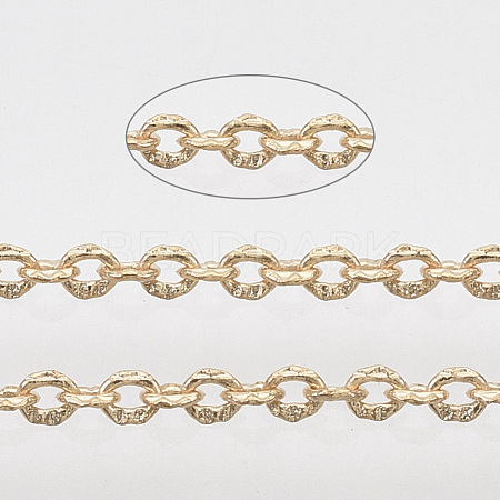 Brass Cable Chains CHC-T008-04G-1