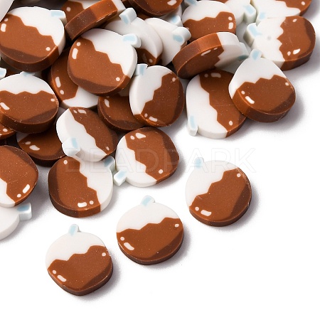 Handmade Polymer Clay Cabochons CLAY-B007-03H-1