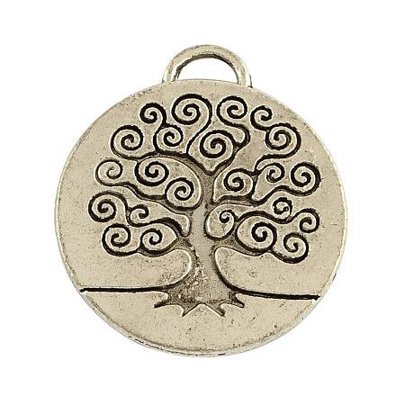 Tibetan Style Alloy Enamel Pendants Setting TIBEP-3395-AS-RS-1
