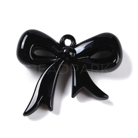 Spray Painted Opaque Acrylic Pendants SACR-Z003-01B-1