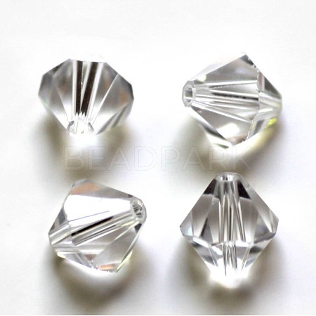 Imitation Austrian Crystal Beads SWAR-F022-10x10mm-001-1