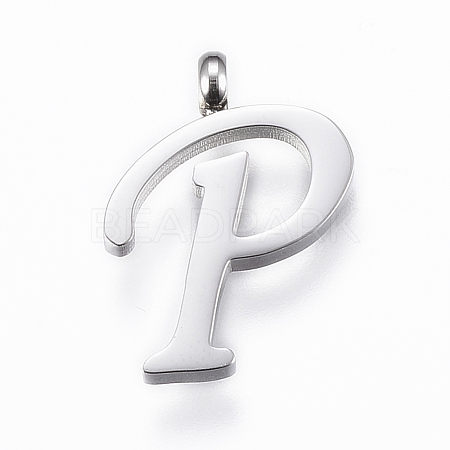 Tarnish Resistant 304 Stainless Steel Pendants STAS-F129-P-P-1