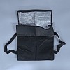 Non-woven Fabric & Lattice Surface Insulated Lunch Bag AJEW-WH20017-95B-02-1