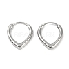 Non-Tarnish 316 Surgical Stainless Steel Hoop Earrings for Women EJEW-P274-18D-P-1