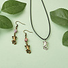 Tibetan Style Alloy Pendants TIBE-TA0001-23-LF-13