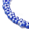Handmade Millefiori Lampwork Beads Strands LAMP-G164-01B-3