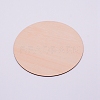 Eco-Friendly Board Cup Mat WOOD-WH0015-13-2