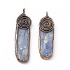 Natural Kyanite/Cyanite/Disthene Quartz Big Pendants G-C002-03-3