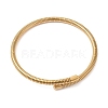 304 Stainless Steel Spring Bangles for Women BJEW-Z086-01G-01-4