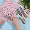 4Pcs 4 Styles Stainless Steel Combs AJEW-OC0013-77-3