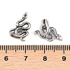 Snake 316 Stainless Steel Non- Piercing Cartilage Earrings AJEW-C044-08A-AS-5