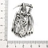 Halloween 316 Surgical Stainless Steel Pendants STAS-A123-01B-AS-3