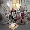 3Pcs Rectangle Wood Earring Display Stands EDIS-DR0001-05A-6