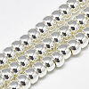 Electroplate Non-magnetic Synthetic Hematite Beads Strands X-G-Q465-38S-1