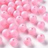 Opaque Acrylic Beads X-MACR-S370-C10mm-A01-1