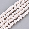 Opaque Glass Beads Strands GLAA-N019-3mm-04-1