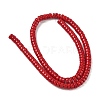 Opaque Glass Beads Strands X-GLAA-I060-01C-2