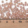 6/0 Imitation Jade Glass Seed Beads SEED-N004-006-04-6