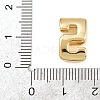 Number 5 Brass Beads KK-B167-B167-26G-05-3