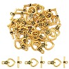 20Pcs Tibetan Style Toggle Clasps TIBE-YW0002-03-1
