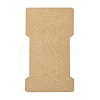 Kraft Paper Hair Clip Display Cards DIY-B061-06A-08-2