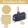 1Pc Imitation Leather Ring Storage Bags for Pet Dog Collar ABAG-CL0001-36C-2