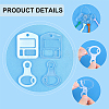 40Pcs 2 Style Acrylic Embroidery Floss Drop DIY-CP0008-73-4