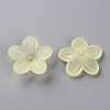Frosted Acrylic Bead Caps MACR-S371-08A-728-2