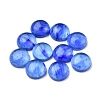 Watermelon Stone Glass Cabochons G-P393-R58-10MM-1