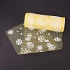 Snowflake Deco Mesh Ribbons OCOR-P010-G04-2