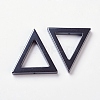 Valentines Day Gift Ideas for Boyfriend Non-Magnetic Synthetic Hematite Triangle Pendants IMP001-2