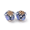 Handmade Resin Indonesia Round Beads IPDL-P005-25KCG-01-1