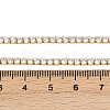 925 Sterling Silver Clear Cubic Zirconia Chains STER-C016-02A-G02-3