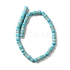 Synthetic Turquoise Dyed Beads Strands G-E594-03-2