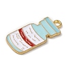 Medical Theme Alloy Enamel Pendants ENAM-U0001-02D-2