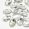 Pointed Back Glass Rhinestone Cabochons RGLA-T080-4x6mm-01-1