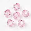 Transparent Acrylic Beads TACR-S146-6mm-02-2