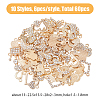 SUPERFINDINGS 60Pcs 10 Styles Alloy Crystal Rhinestone Connector Charms FIND-FH0007-03-2