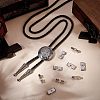 100Pcs Bolo Tie Slides Clasp Accessories IFIN-CA0001-54-4